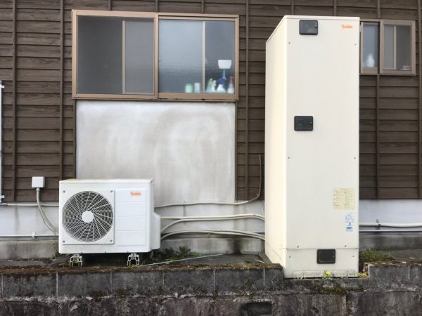 【宮崎県都城市 K様邸】エコキュート工事