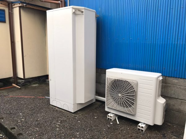【宮崎県都城市 N様邸】エコキュート工事