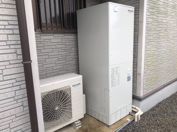 【宮崎県都城市 N様邸】エコキュート工事