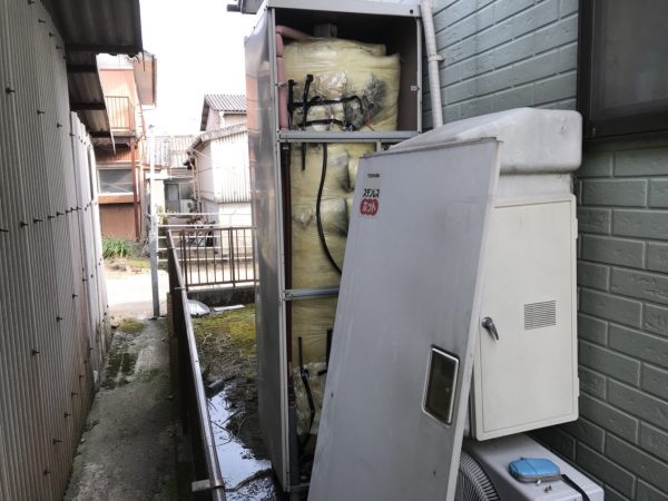 【宮崎県都城市 Ｋ様邸】エコキュート工事