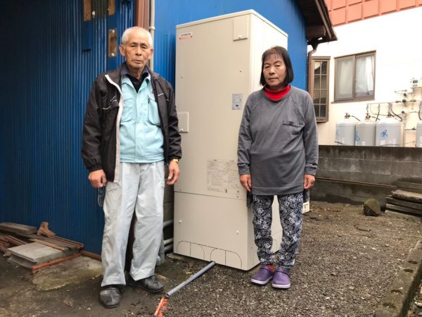 【宮崎県都城市 N様邸】エコキュート工事