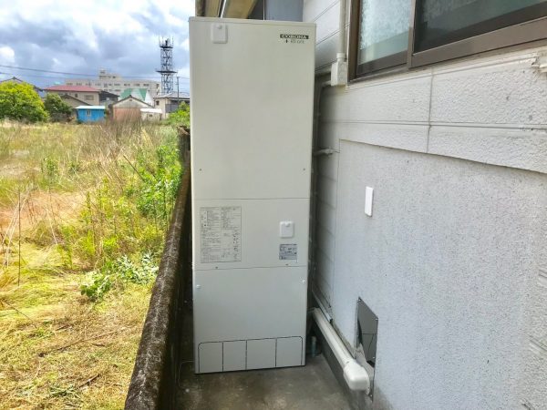 【宮崎県都城市 W様邸】エコキュート工事