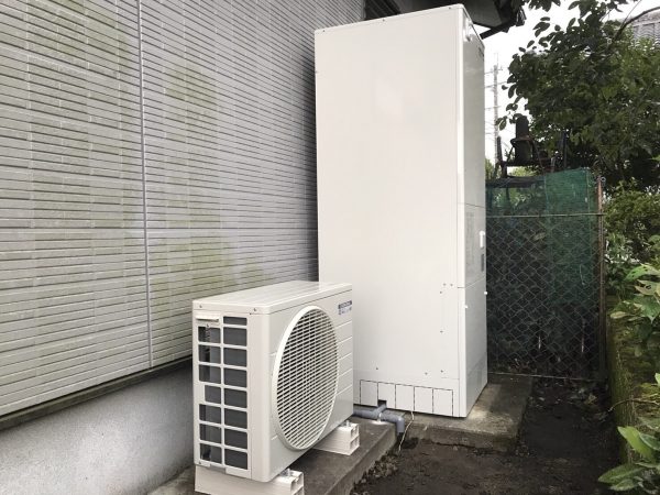 【宮崎県都城市 T様邸】エコキュート工事