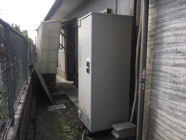 【宮崎市都城市 M様邸】エコキュート工事