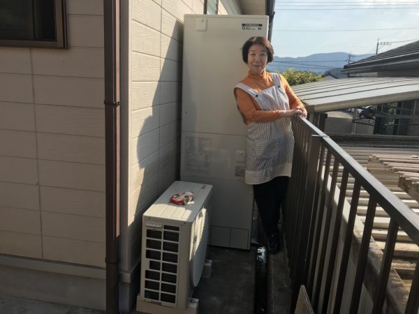 【宮崎県都城市 H様邸】エコキュート工事