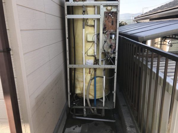 【宮崎県都城市 H様邸】エコキュート工事