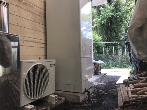 【宮崎県都城市 T様邸】エコキュート工事