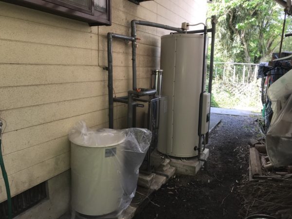 【宮崎県都城市 T様邸】エコキュート工事