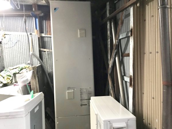 【岐阜県各務原市 K様邸】エコキュート工事