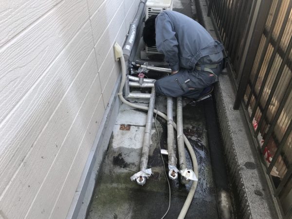 【宮崎県都城市 H様邸】エコキュート工事