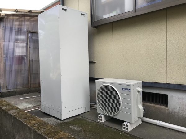 【宮崎県都城市 G様邸】エコキュート工事