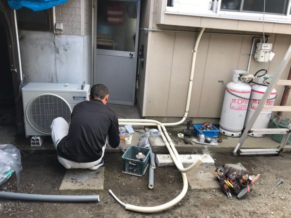 【宮崎県都城市 Y様邸】エコキュート工事