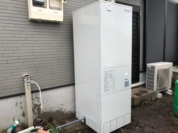 【宮崎県都城市 N様邸】エコキュート工事