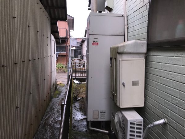 【宮崎県都城市 Ｋ様邸】エコキュート工事