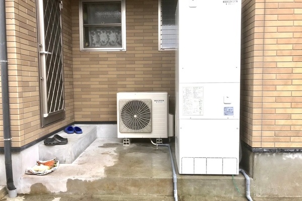 【鹿児島県鹿屋市　M様邸】エコキュート工事