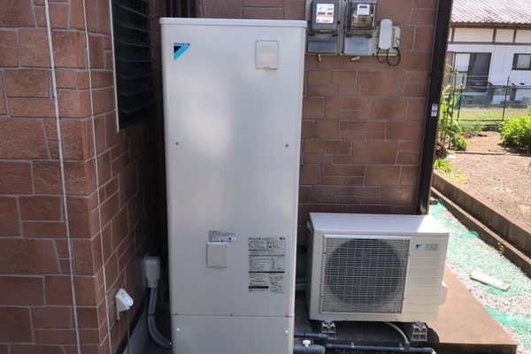 【宮崎県都城市 S様邸】エコキュート工事