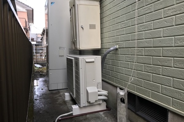 【宮崎県都城市 Ｋ様邸】エコキュート工事