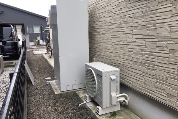 【宮崎県都城市 S様邸】エコキュート工事