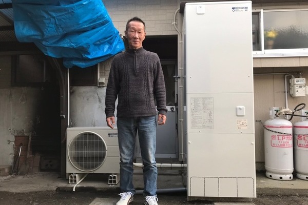 【宮崎県都城市 Y様邸】エコキュート工事