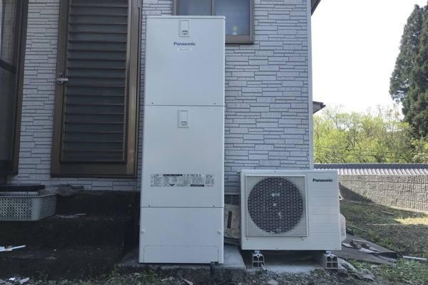 【宮崎県都城市 I様邸】エコキュート工事