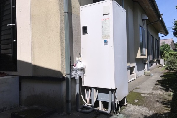 【宮崎県都城市 G様邸】エコキュート工事
