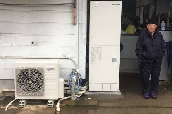 【宮崎県児湯郡 Ｋ様邸】エコキュート工事